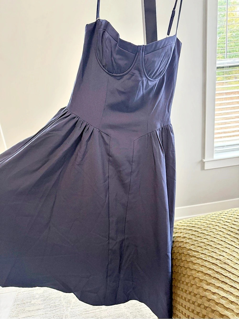 Almond Muse Navy Maxi Dress Size Small NWT